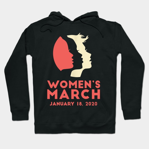 Women's March January 18 2020 Hoodie by dashawncannonuzf